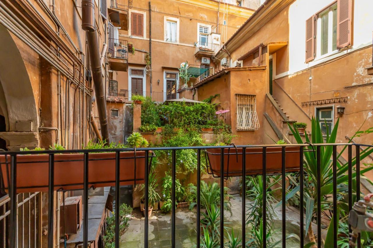 Ferienwohnung Al Cortile Del Moro Rom Exterior foto